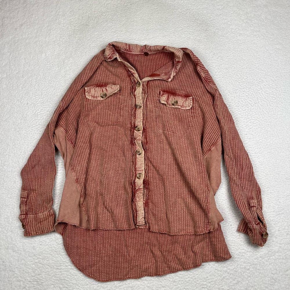 Free people jacket shirt